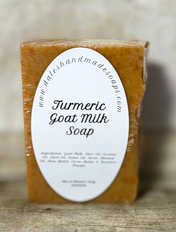 Healthy Skin Turmeric Goat Milk Soap...