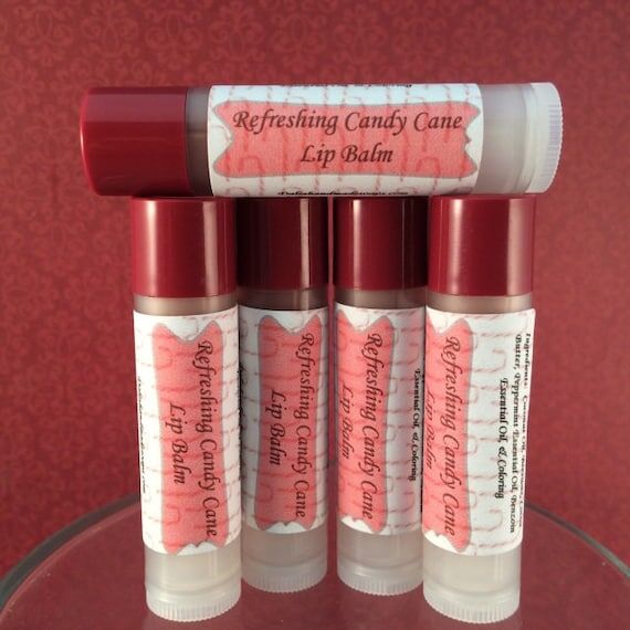 Refreshing Candy Cane Lip Balm...