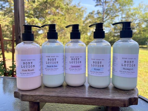 Dean Soap Co. Body Lotion – Rich, Smooth, S...