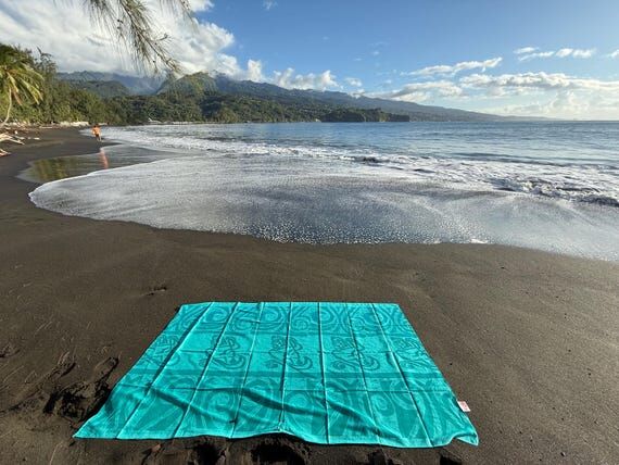 Tahitian Paddler Block Print Sarong...