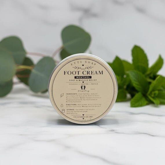 Cooling Menthol Tallow Cream – Feet & Tired...
