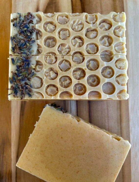 Lavender Honey Goat Milk Soap: Gentle Handma...