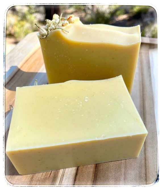 Honeysuckle & Jasmine Handmade Soap Bar • F...