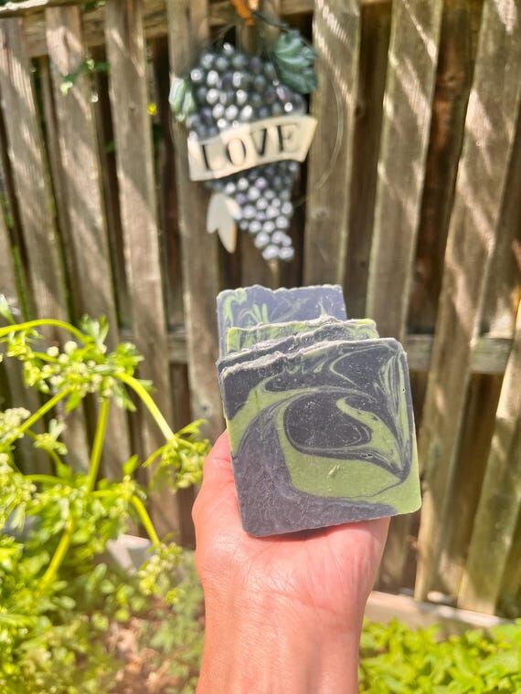 Activated Charcoal Soap, Green Clay, Oily/Acn...