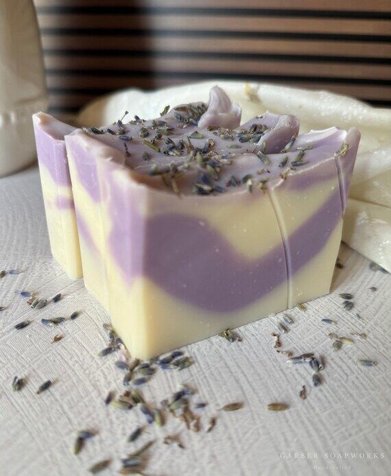 Lavender Goat Milk Soap – Handmade | Cold P...
