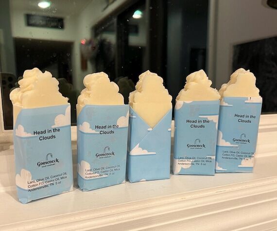 Head in the Clouds Soap: Handmade Lard Soap, ...