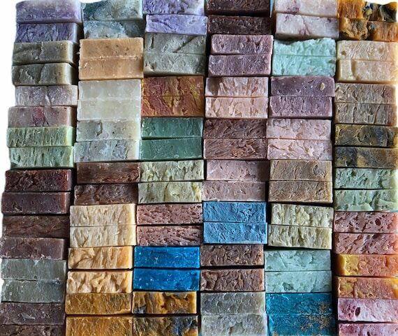50 Pieces Assorted Handmade Soap Favors Vegan...