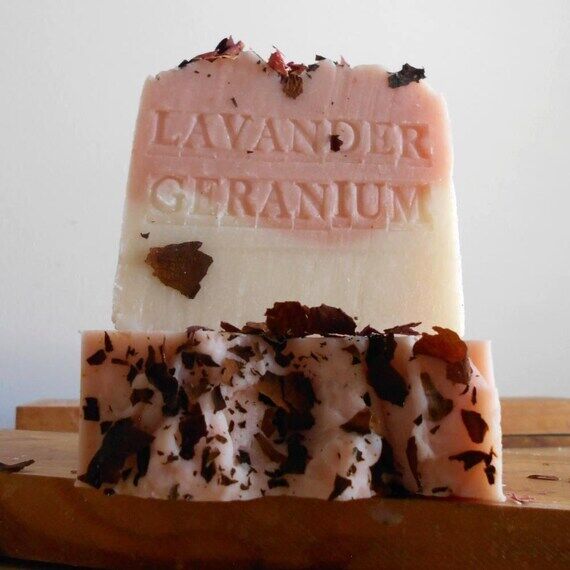 French Lavender Egyptian Geranium Soap Cold P...