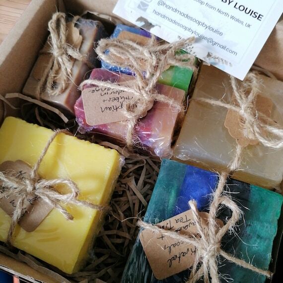 Handmade Soap Pack: Feminine Scented Soap Cut...