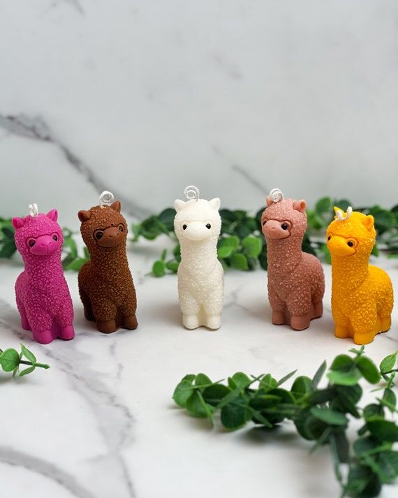 Handmade Alpaca/Llama Soy Candle with cotton ...