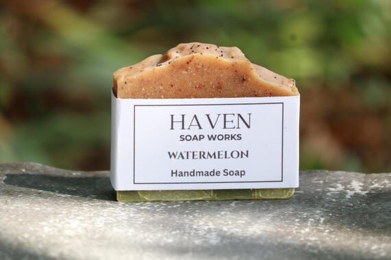 Summer Watermelon Juice Soap All Natural Plan...