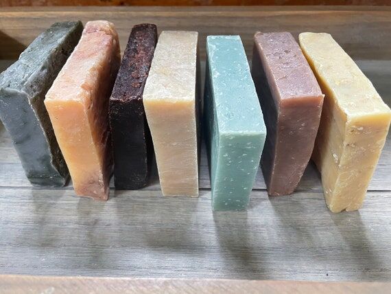 Rustic Men's Soap Bar: Handmade Natural Soap,...