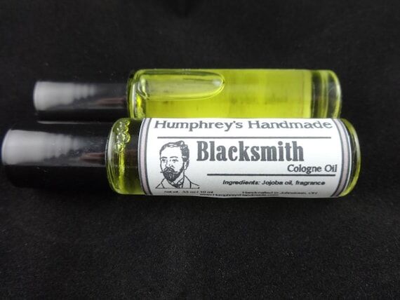 BLACKSMITH Men's Cologne Oil, Roll On Cologne...