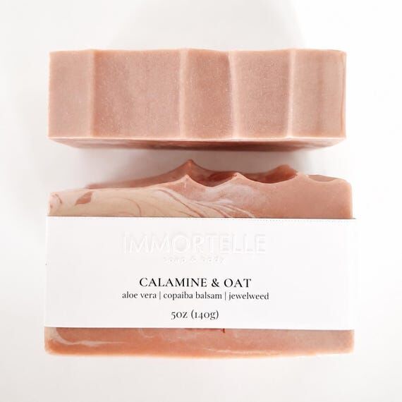Calamine & Oat Soap | Handmade Oatmeal Soap |...