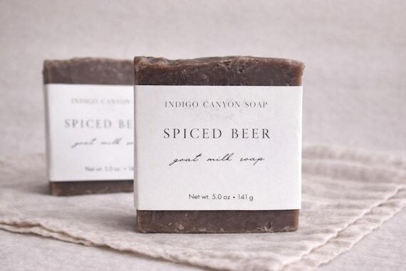 Spiced Beer Goat Milk Soap...