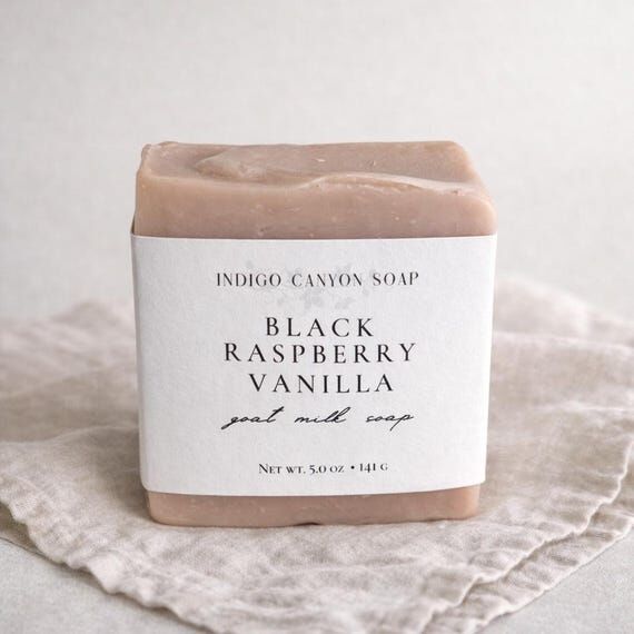Black Raspberry Vanilla Goat Milk Soap...