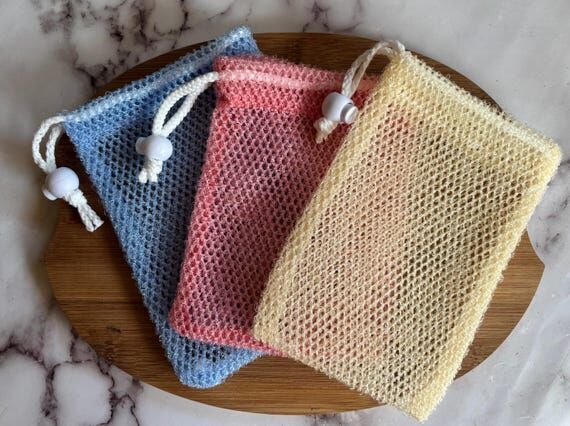 Mesh Soap Saver Bag, Exfoliating Bag, Gentle ...