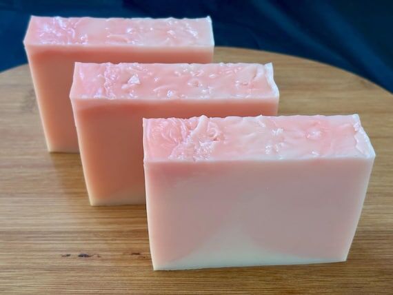 Strawberry Guava Goats Milk Soap, Creamy Lath...