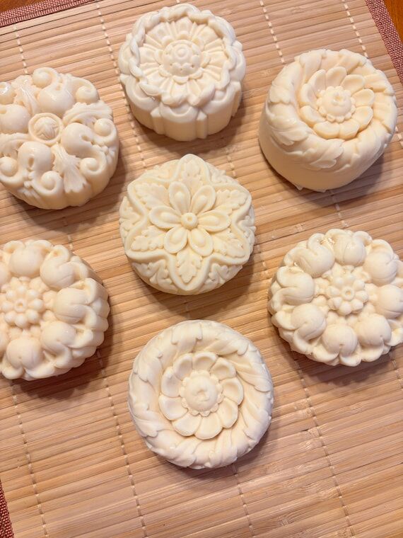 Round 3 to 4 oz Handmade soap bar...