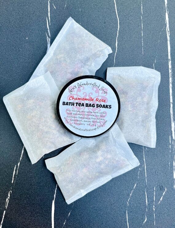 Bath Tea Bag Soaks, Handmade, All Natural, La...