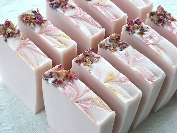 Soap Favors - Pink Baby Girl Shower Soaps - B...