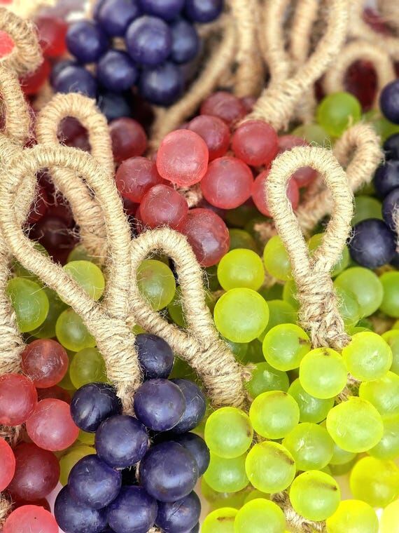 Handmade Grape Glycerin Soap Cluster – Vega...
