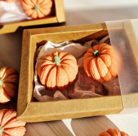 Handmade Pumpkin Glycerin Soap: Creamy Vanill...