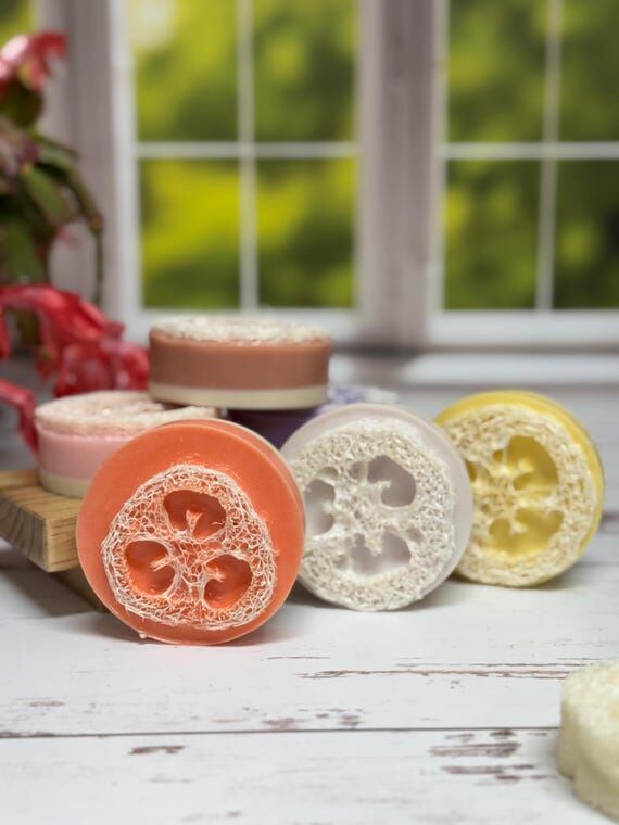 Loofah Soap/ Spa Soap/ Handmade Soaps/NEW Sce...