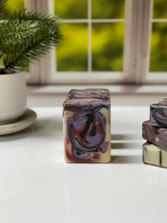 Black Cherry Artisan Soap: Handmade Cold Proc...