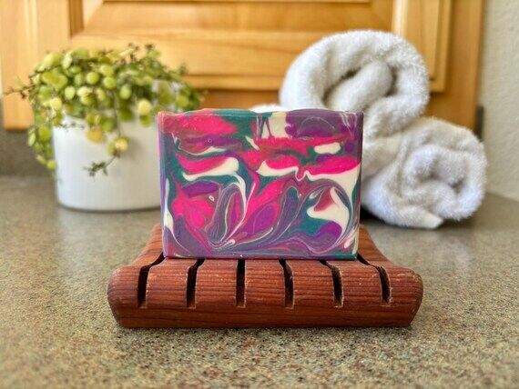 Flowers & Sugarcane Soap, Handmade, Vegan, Cr...