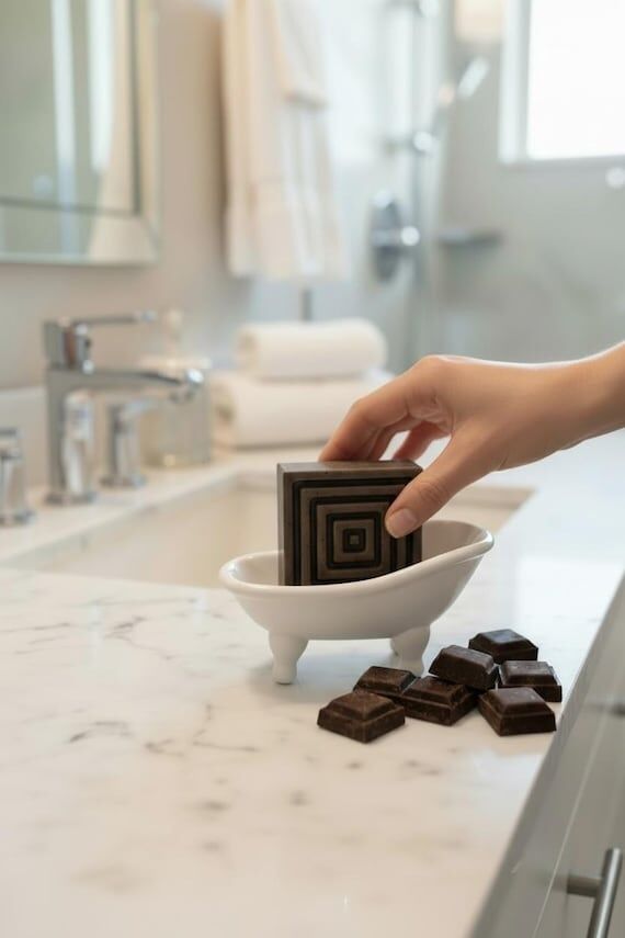 Chocolate Handmade Soap – Luxurious Dessert...