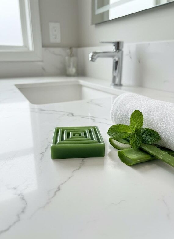 Aloe Vera with Spearmint Soap Bar for Sensiti...