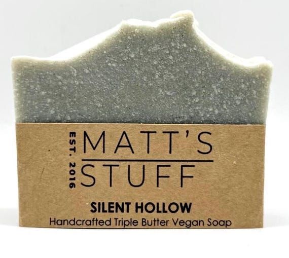Handmade Lavender Cedarwood Soap, Vegan Tripl...