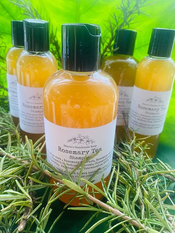 Rosemary tea hair Shampoo , herbal scalp det...