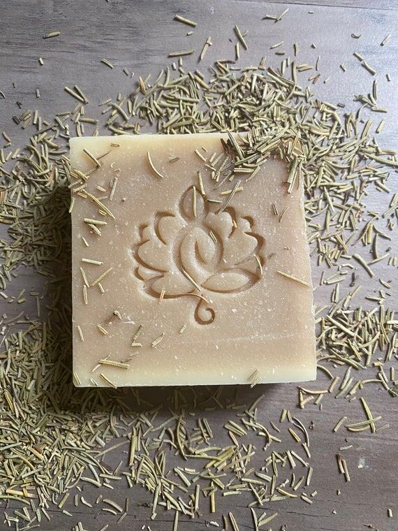 Rosemary tea Shampoo Bar, All natural, Handma...