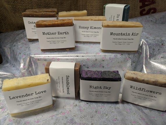 Handcrafted Vegan Soap Bar: Organic Artisan S...