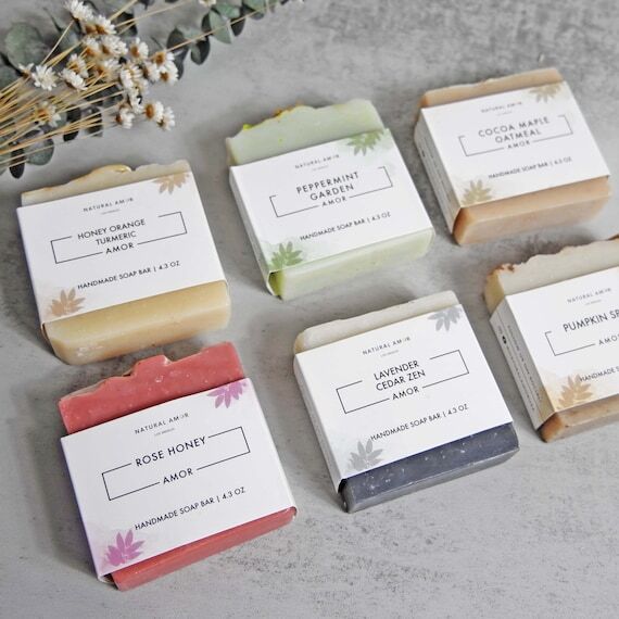 Organic Handmade Bar Soap| All Natural Cold P...