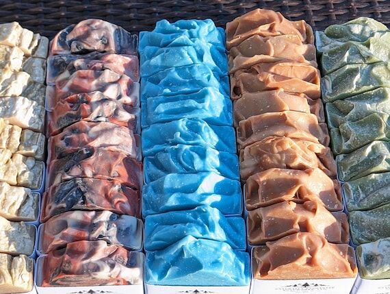 Goat Milk Soap, Handmade Scented Soap Bar for...