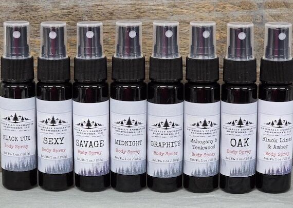 Masculine Scent Body Spray: Men's Hair & Body...