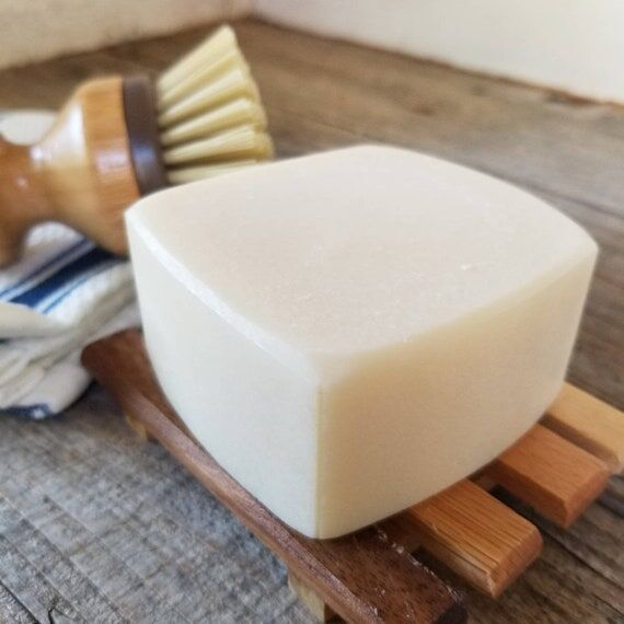 Citrus Scent Solid Dish Soap Bar: Palm Oil Fr...