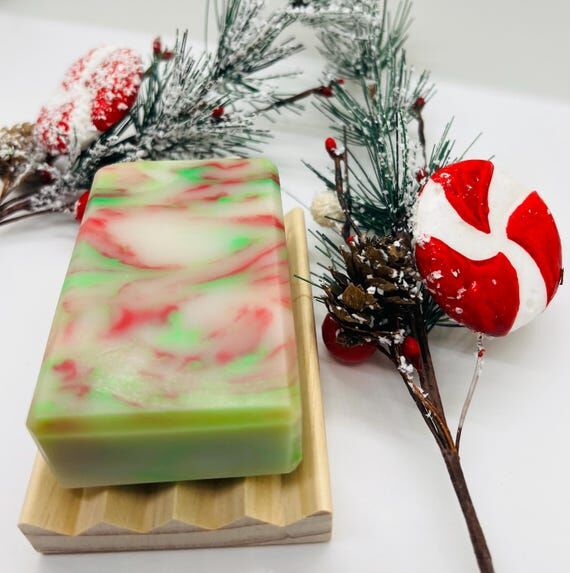 Cranberry Fig Scented Handmade Soap...