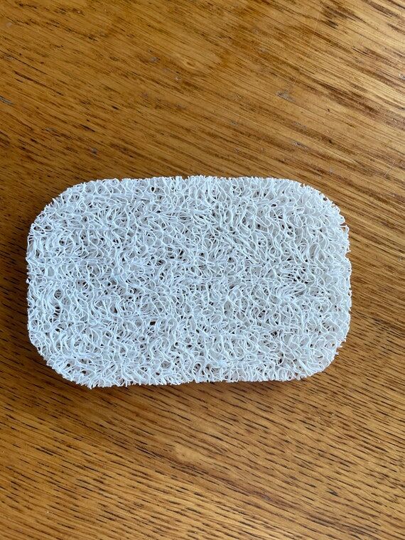 White Soap Saver...