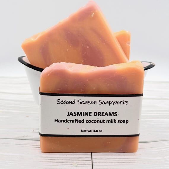 Jasmine Dreams Coconut Milk soap...
