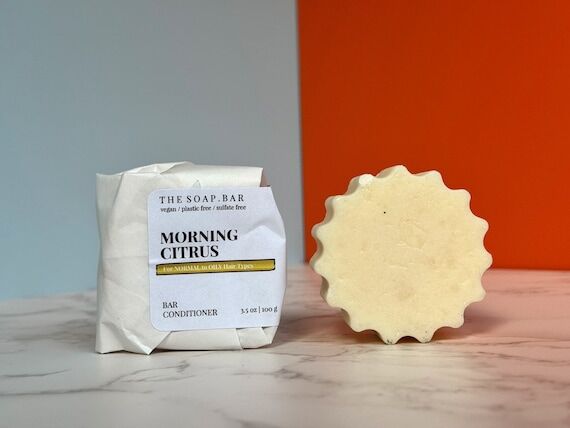 Morning Citrus Conditioner Bar - Vegan Solid ...