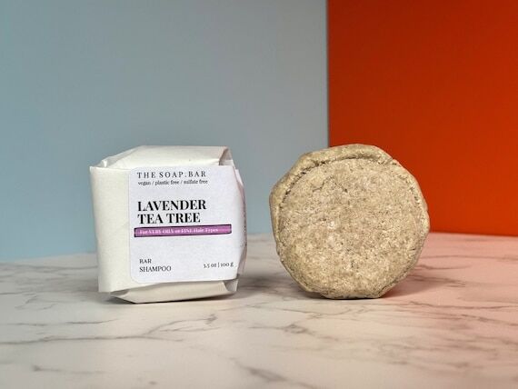 Rosemary Lavender & Tea Tree Shampoo Bar -Veg...