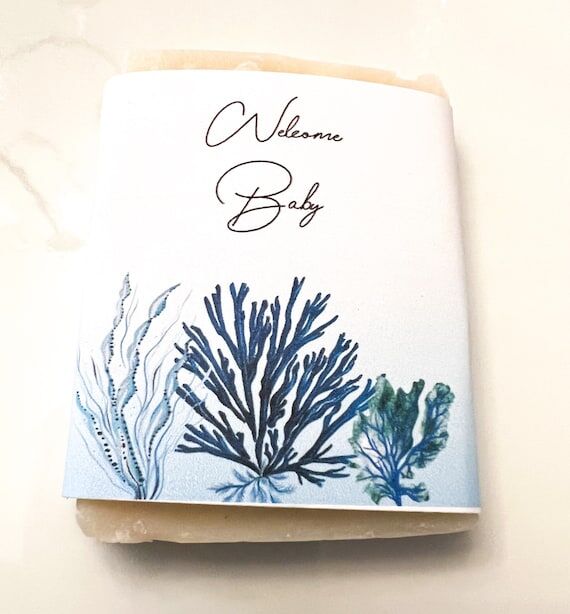 Ocean Baby Shower Favors: Handmade Soap with ...