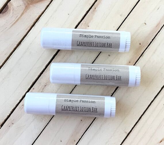 Natural Solid Lotion Stick - Natural Lotion B...