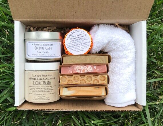 Custom Self Care Gift Box - Vegan Gifts, Than...