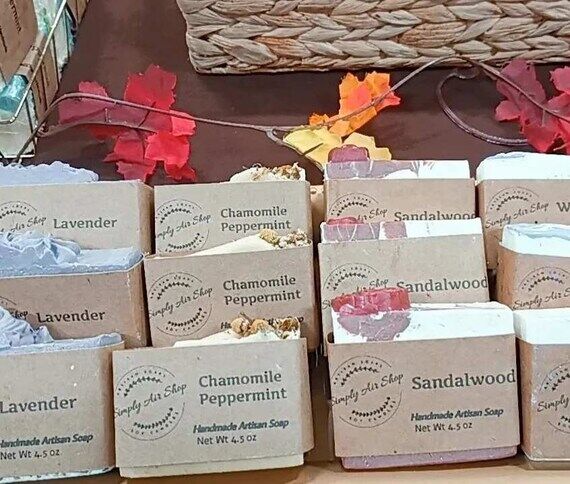 4 Soap Pack/Soap Bars/Choose any 4 bars/Cold ...