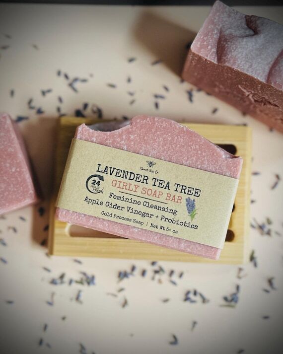Feminine Cleansing Soap Bar | Handmade Moistu...